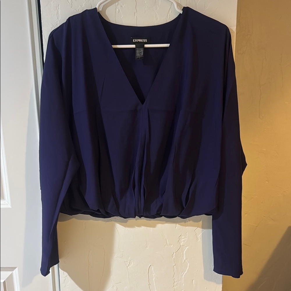 Express Deep Blue Blouse